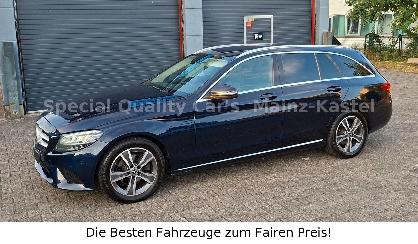 MERCEDES-BENZ C220 d *AUTOMATIK LEDER SHZ NAVI LED VOLLAUSSTA*