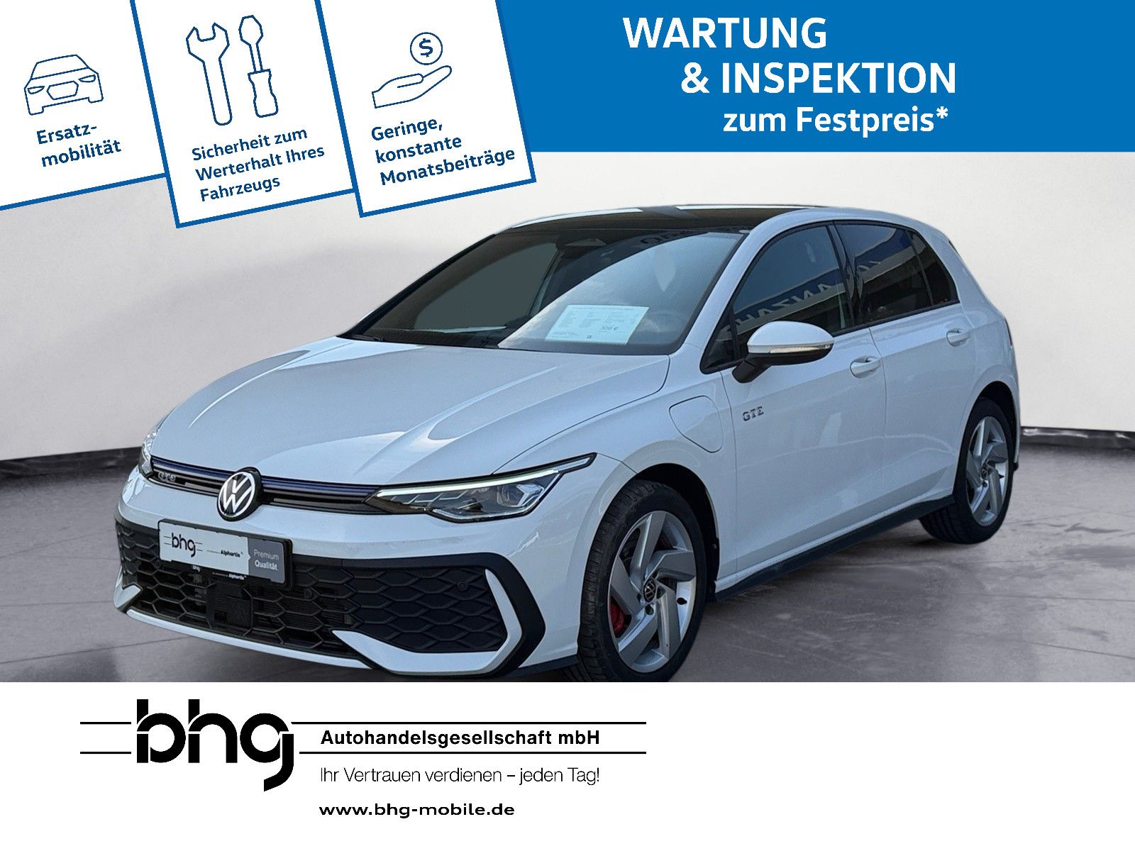 Volkswagen Golf GTE 1.5 TSI Hybrid HUD ACC LED+ KAMERA imagem 2