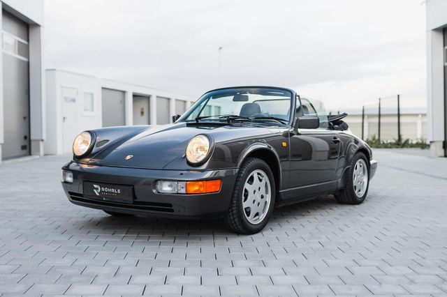 Porsche 964 Carrera 2 Cabrio | 1. Hand | C00 | Turbositz