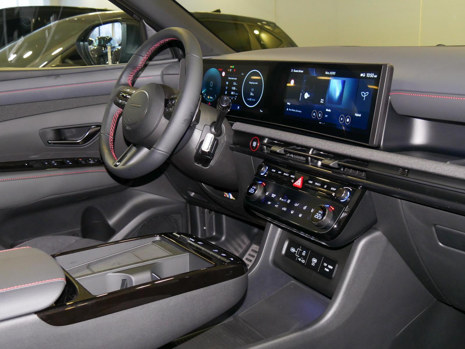 Hyundai TUCSON 1.6 TGDI N-Line 4WD Alcantara LAGERWAGEN, миниатюра 3
