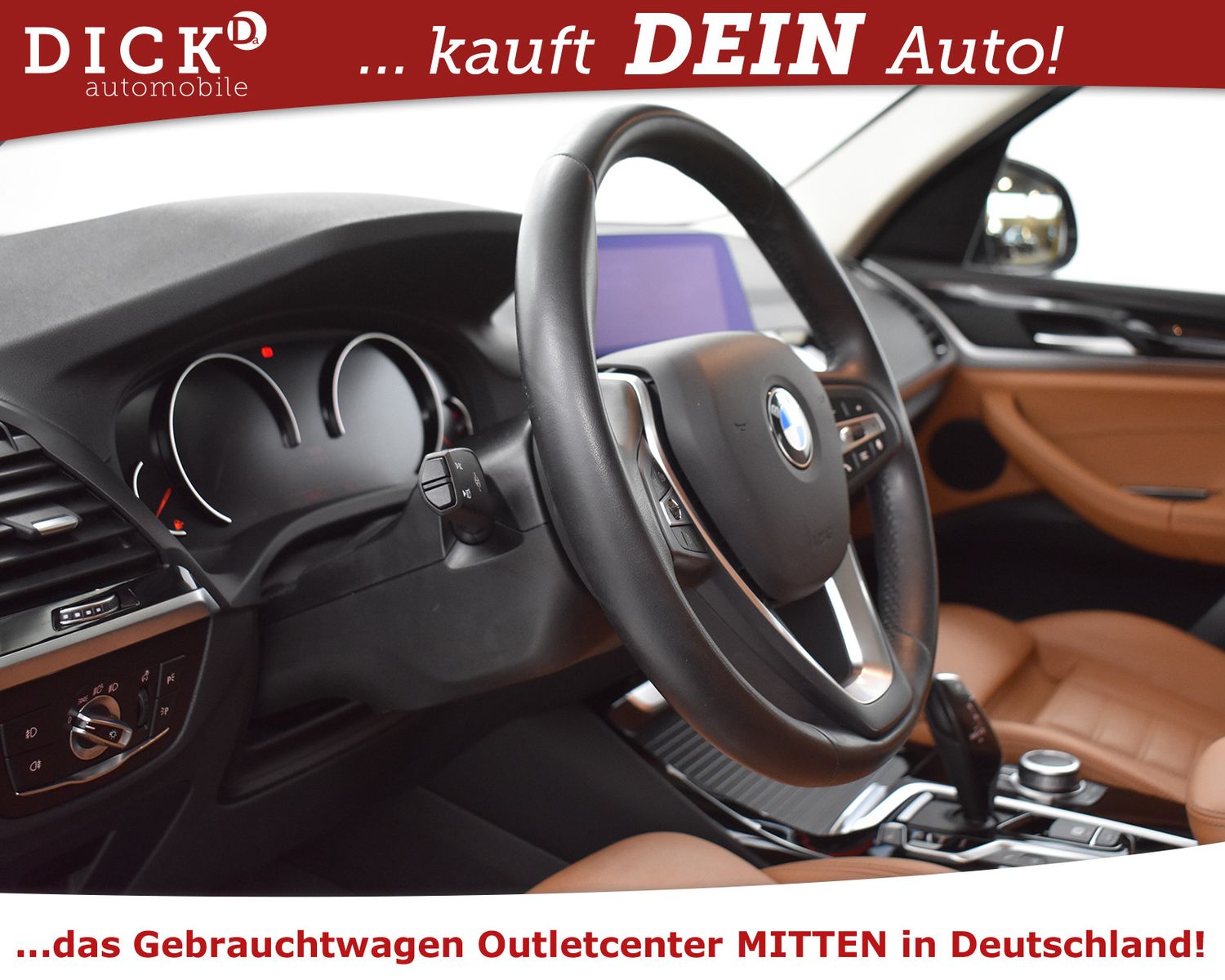 BMW X3 xDr 30i xLine PANO+LEDER+KAM+NAVI+LED+SHZ+M19 - Image 11