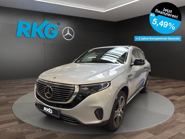 MERCEDES-BENZ EQC 400 4M SCHIEBEDACH DISTRONIC AHK KEYLESS HUD