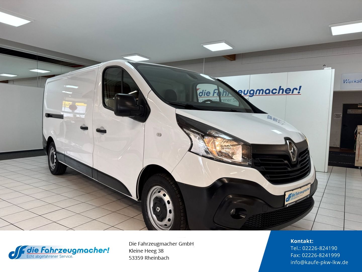 Fahrzeugabbildung Renault Trafic Kasten L2H1 2,9t Komfort AHK PDC *EXPORT
