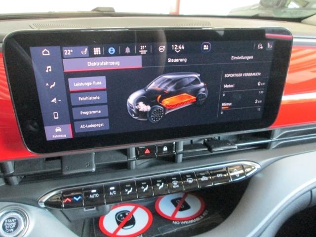Fiat 500e Cabrio Red Navi Digitales Cockpit Klimaauto
