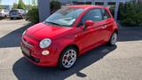 Fiat 500 Rosso Corsa Leder Xenon Klimaauto TÜV PDC - Fiat 500: Rosso