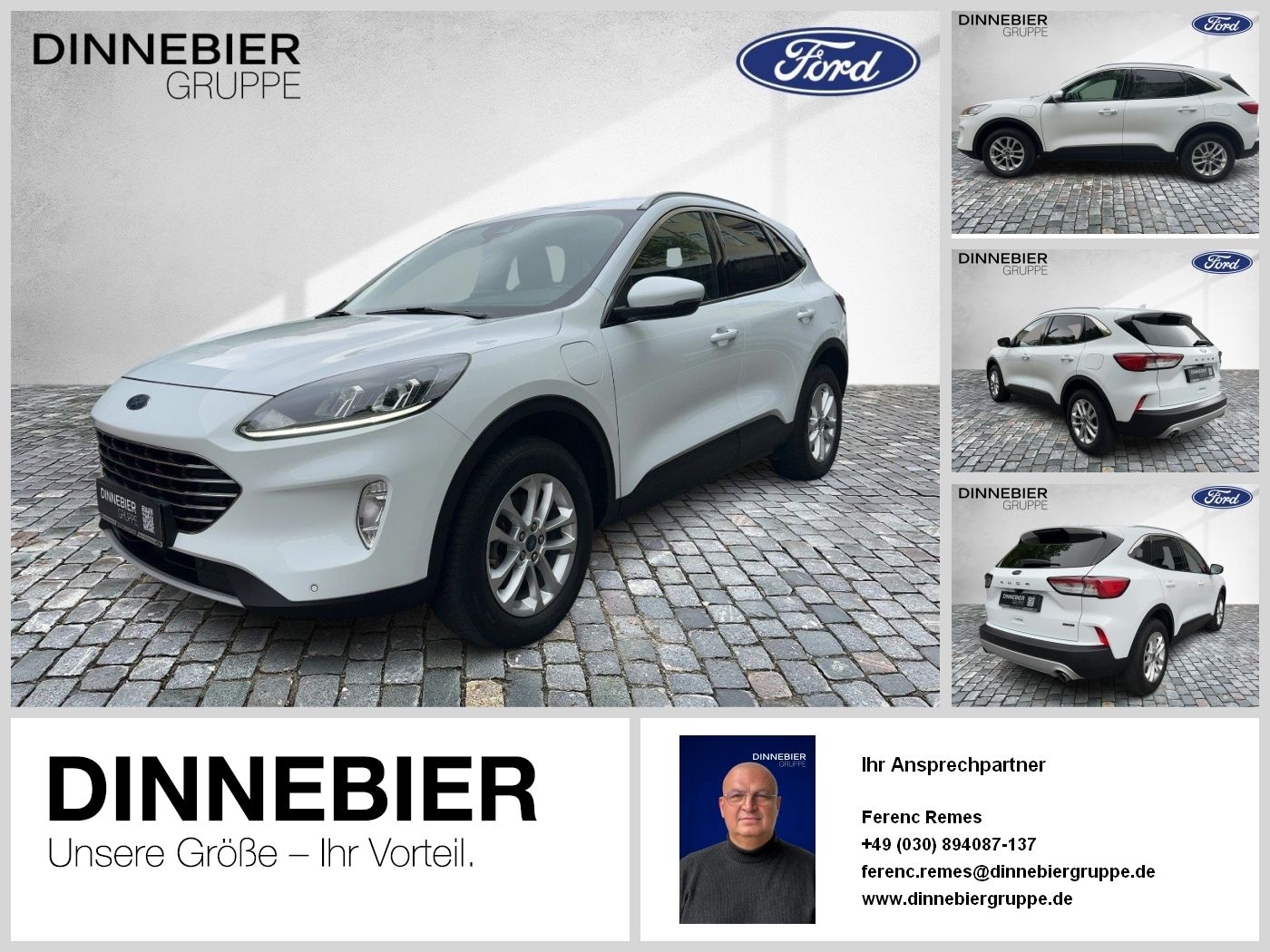Ford Kuga Titanium PHEV Navi+Kamera+Winterpaket