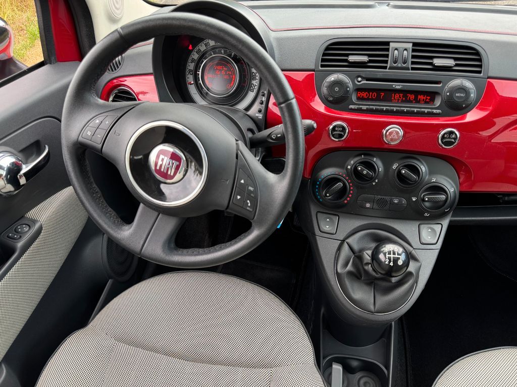 Fiat 500 Lounge, Panorama,Klima,1.Hand