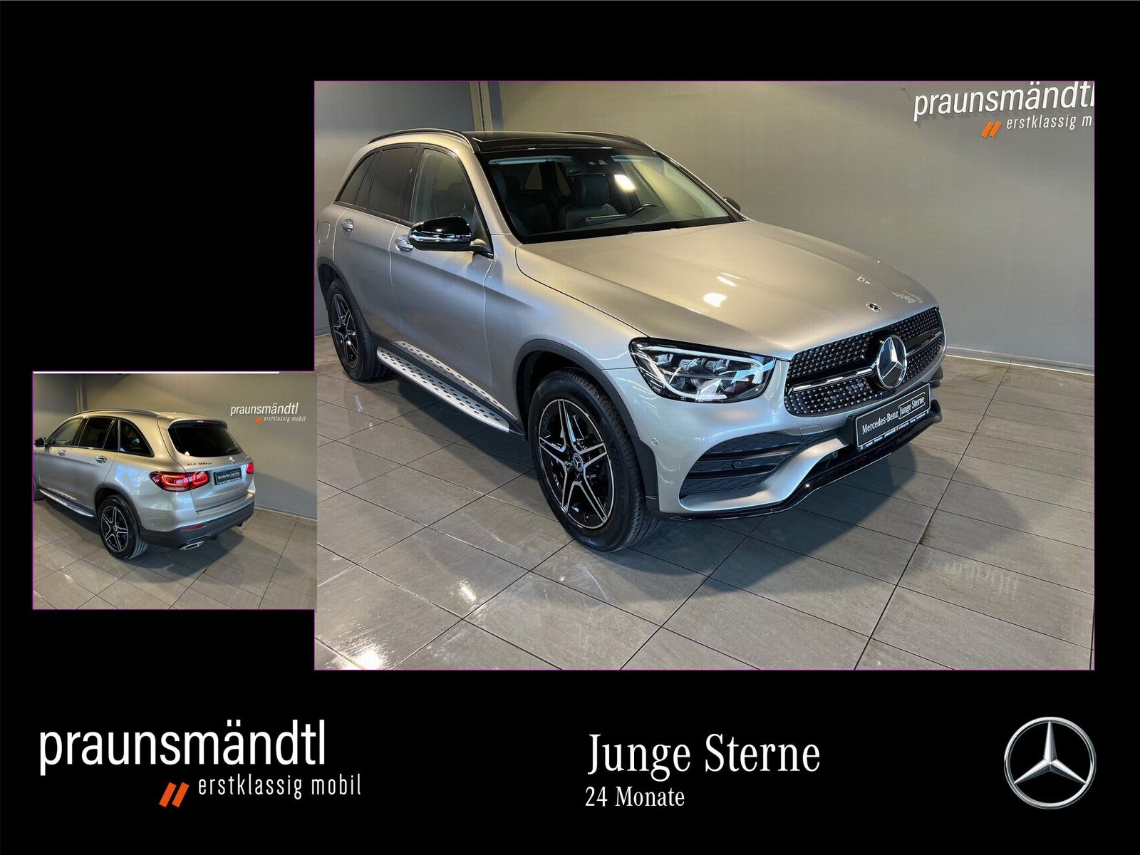 MERCEDES-BENZ GLC 300 de 4M AMG Night Pano/AHK/Sound/Dist./Tot