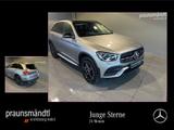 Mercedes-Benz GLC 300 de 4M AMG Night Pano/AHK/Sound/Dist./Tot - Hybrid (Diesel/Elektro): Silber, Geländewagen