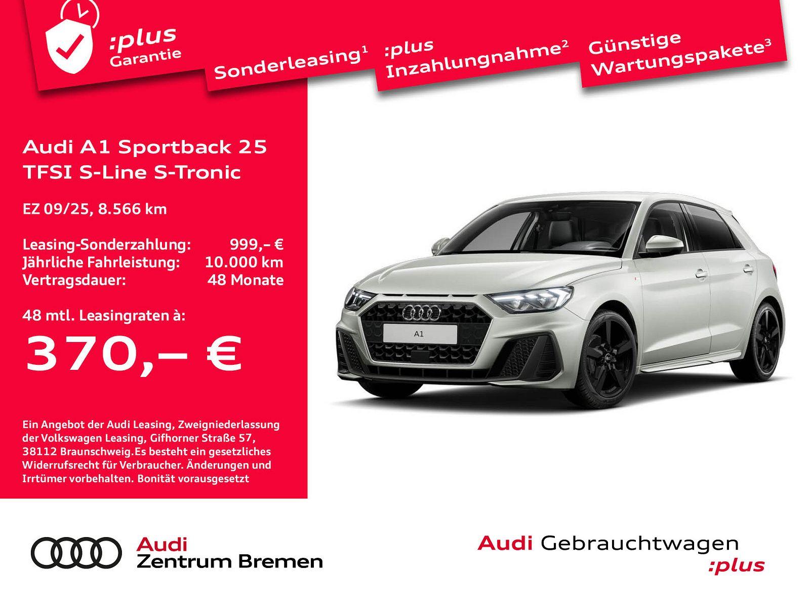 Audi A1 SPORTBACK 25 TFSI S-LINE S-TRONIC LED ACC PDC
