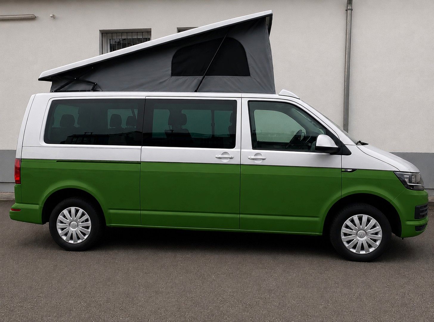 Volkswagen T6 CAMPER AUFSTELLDACH LANGVERSION WENIG KM foto 4