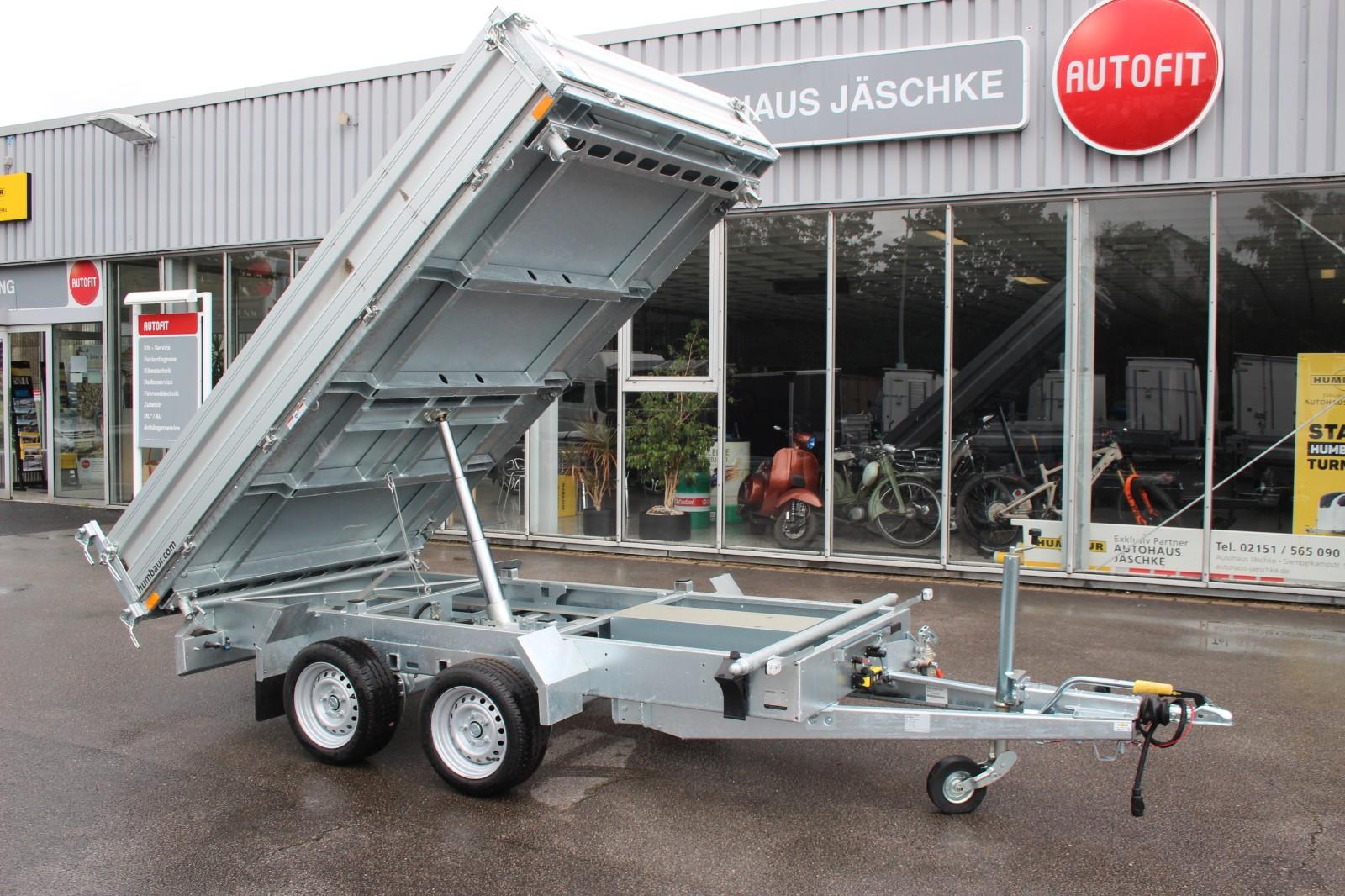 Humbaur Kipper HTK 3000.31 E-PUMPE 3SeitenKipper Alu