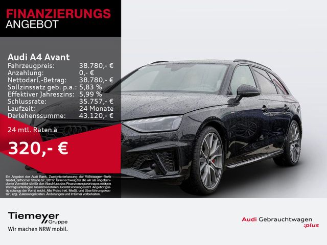 Audi A4 Avant 40 TFSI Q 2x S LINE AHK ACC KAMERA NAVI