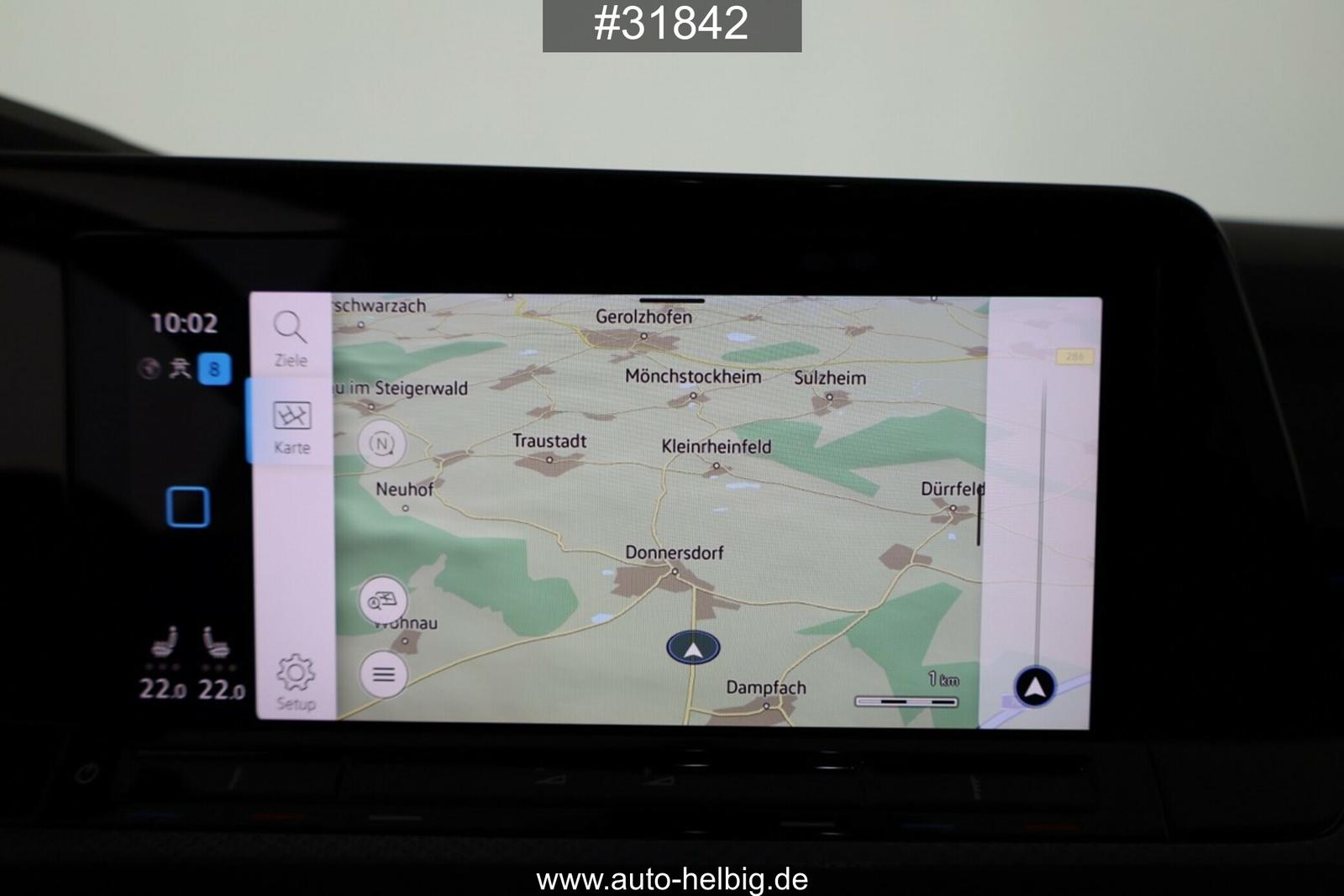 Volkswagen Golf VIII Lim. 1.5 TSI Active #AHK#LED#App#Sport, миниатюра 21