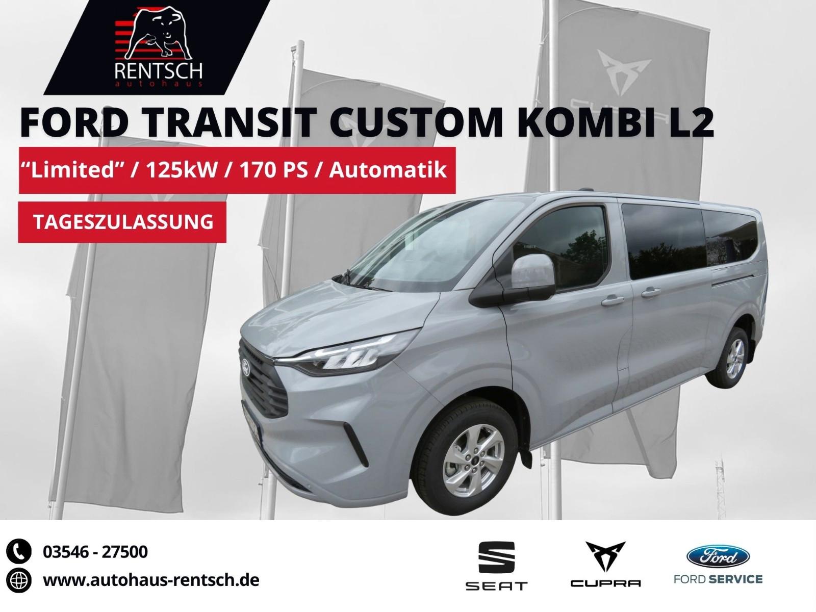 Ford Transit Custom Kombi 320 L2 Limited 125kW*LED*SH