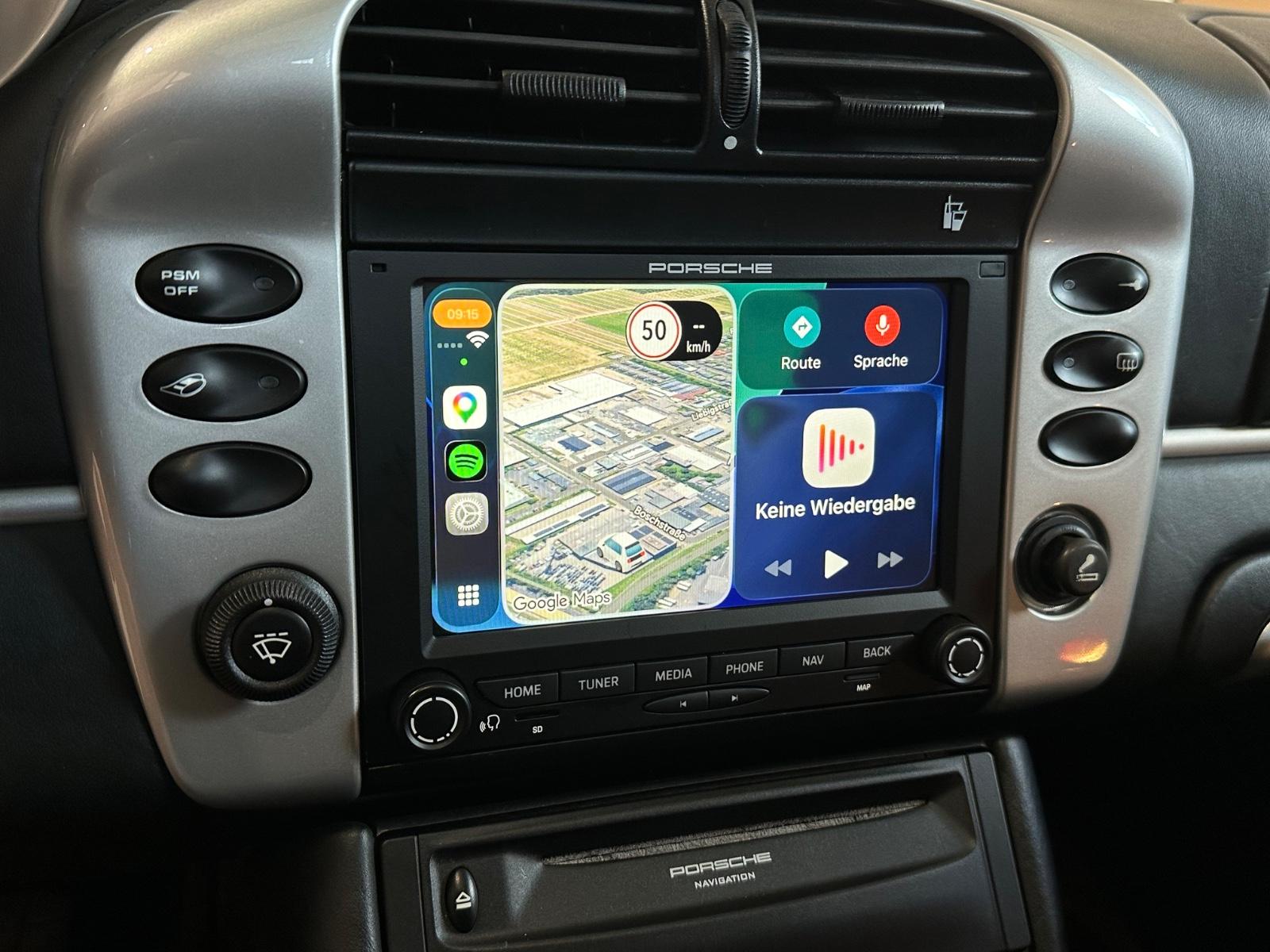 Porsche 911 Targa 996 | 320 ch | BVA | CarPlay | Cuir | Phares bi-xénon | Sièges chauffants | Toit panoramique