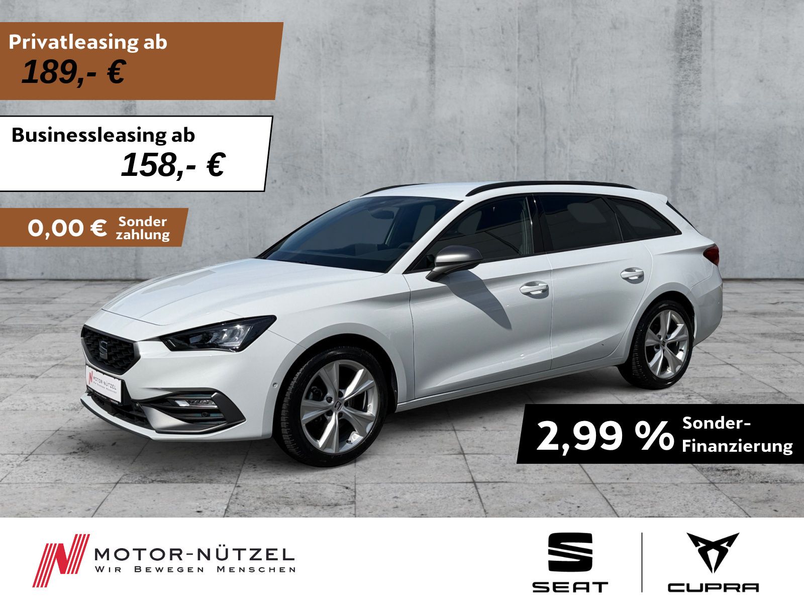 Seat Leon ST 1.5 eTSI DSG FR-LINE LED+NAV+ACC+SHZ+RFK