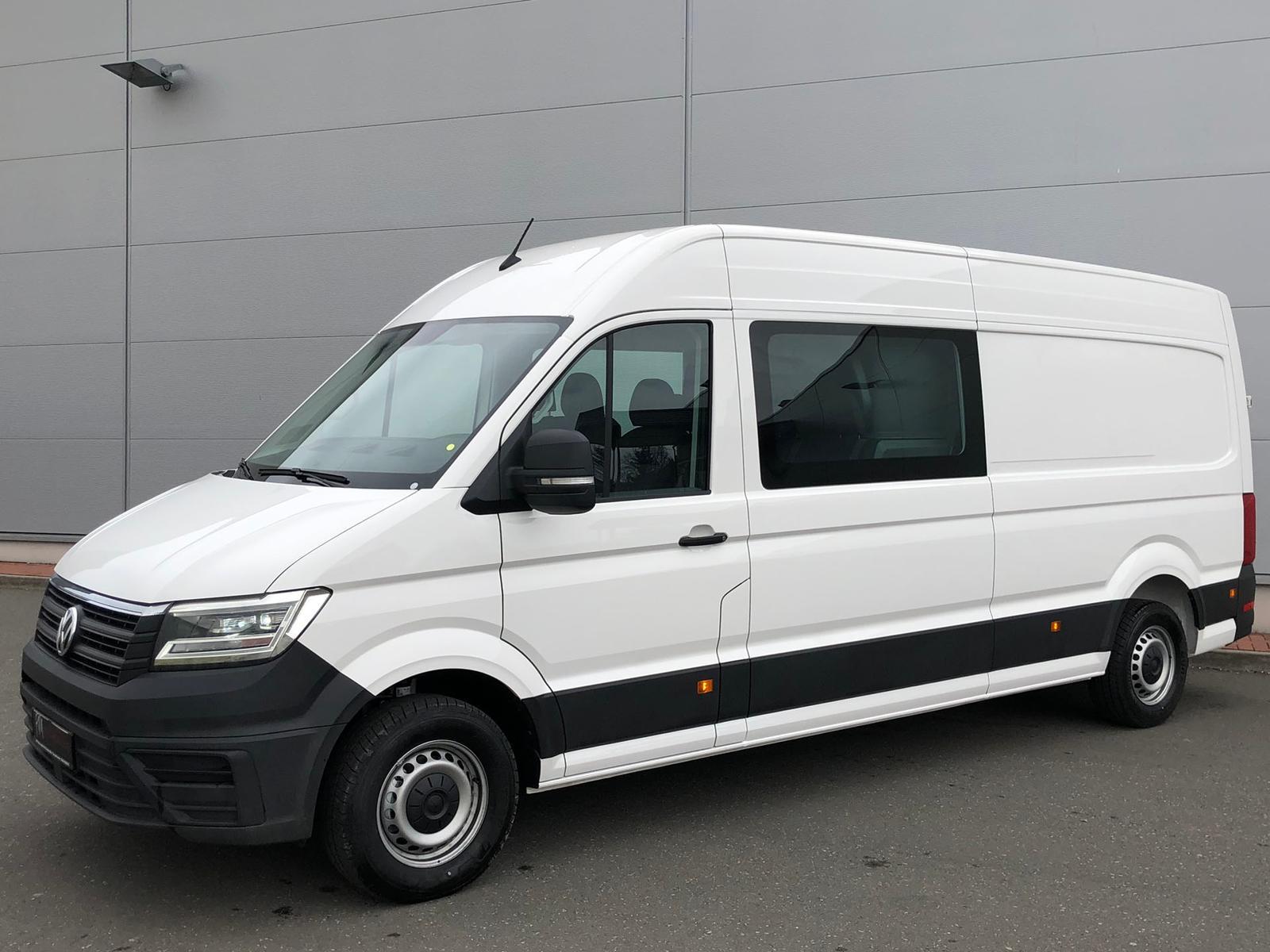 Volkswagen Crafter Kasten PLUS L4H3 DOKA LED 7SITZE AHK KAM