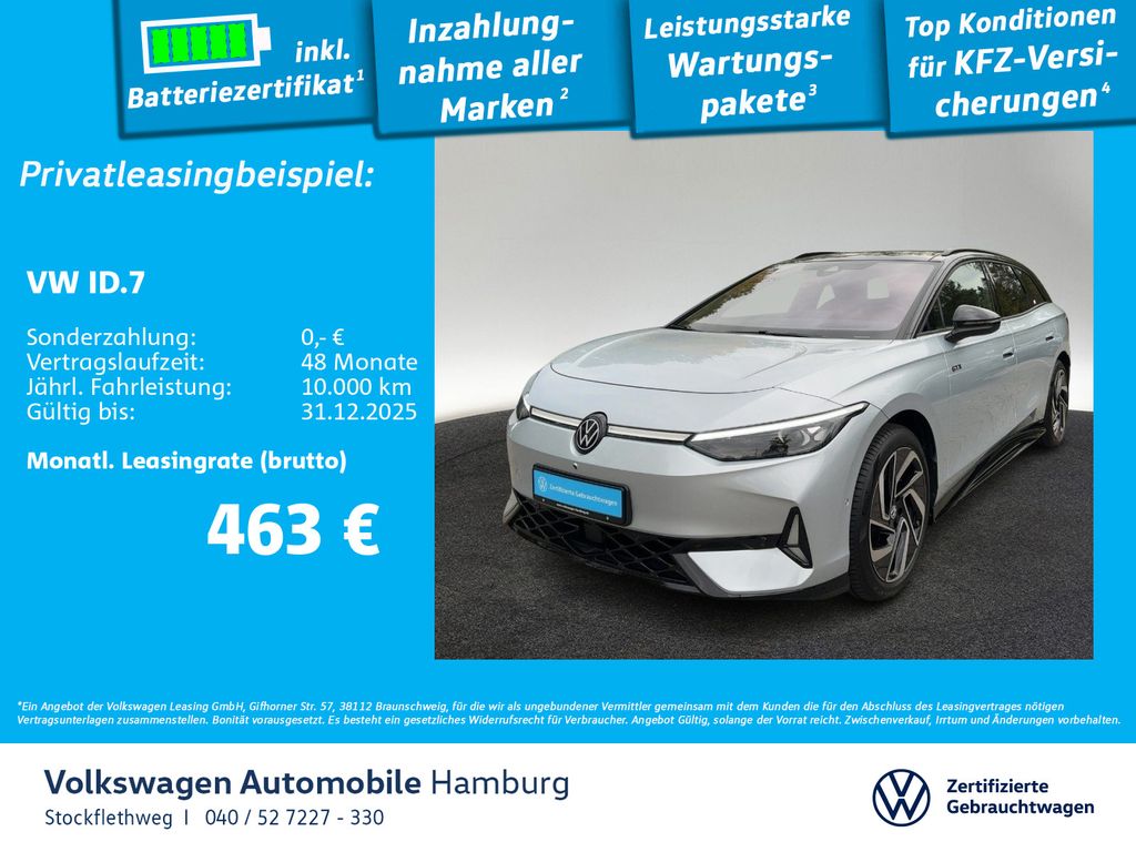 ID.7 Tourer 4Motion AHK Navi Panorama Wärmepumpe