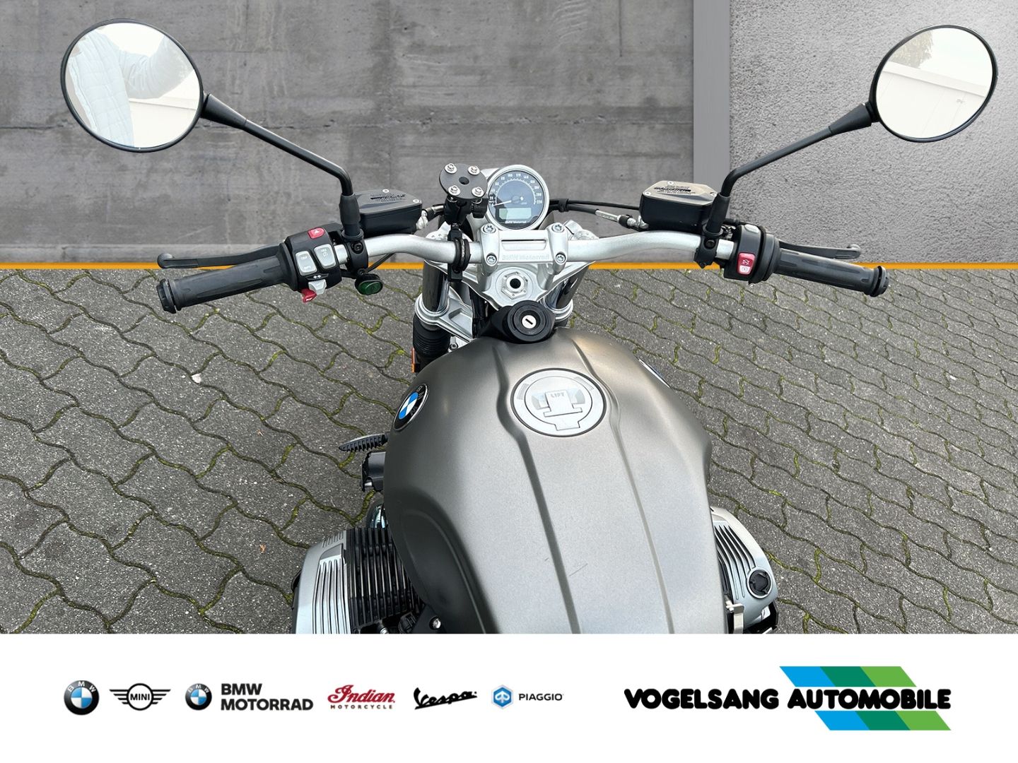 Fahrzeugabbildung BMW R nineT Scrambler, LED-Zusatzscheinwerfer, Gepäc