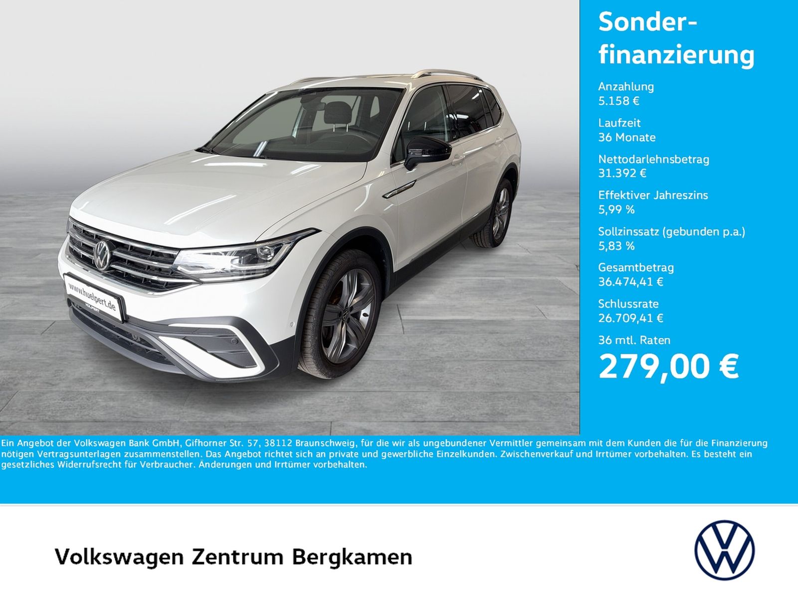Volkswagen Tiguan Allspace 2.0 MOVE 4X4 PANO AHK CAM LM19 foto 1