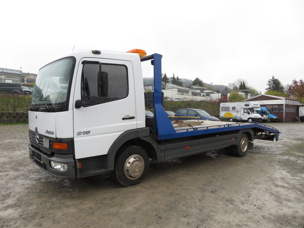 MERCEDES-BENZ Atego 815 Abschleppwagen, elek. Seilwinde, Rampe
