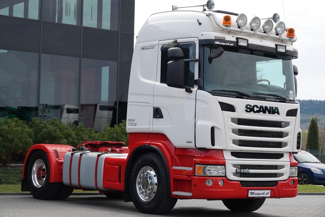 Scania R 480 / HYDRAULIKA / RETARDER / MANUAL / ALUSY /