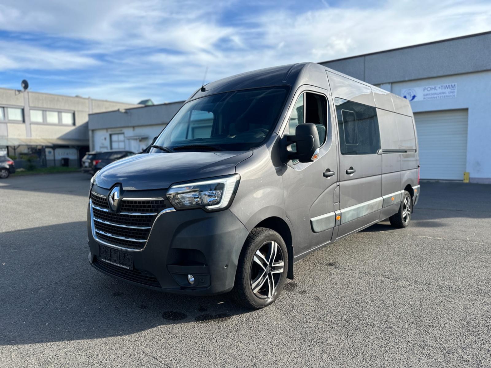 Renault Master 2.3 DCi/Doka/Klima/2 Schiebetür/6 Sitze