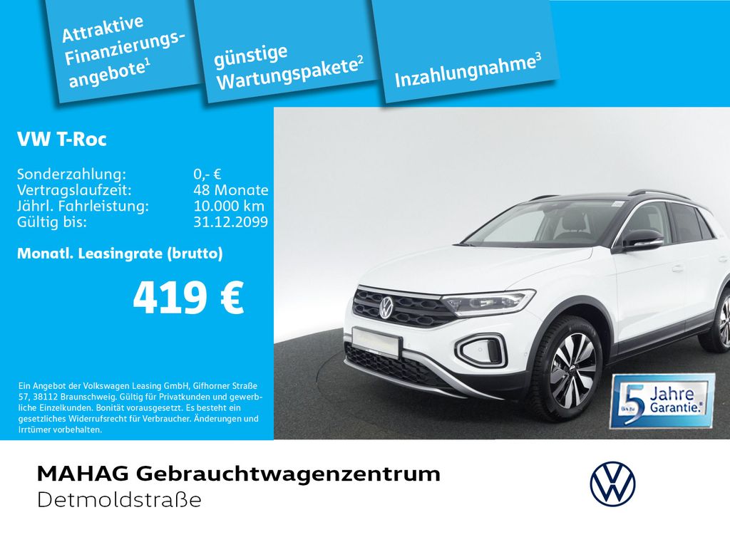 Volkswagen T-ROC 1.5 eTSI GOAL APP LED+ ACC DigCockpitPro D
