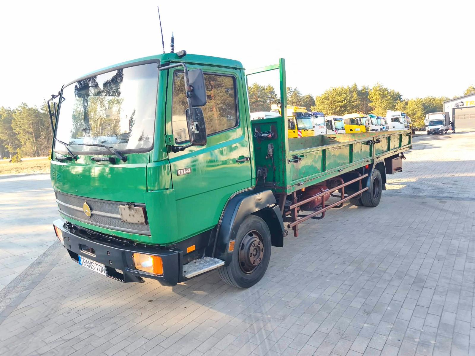 Mercedes-Benz 814 blatt/blatt platform 6,2m I owner