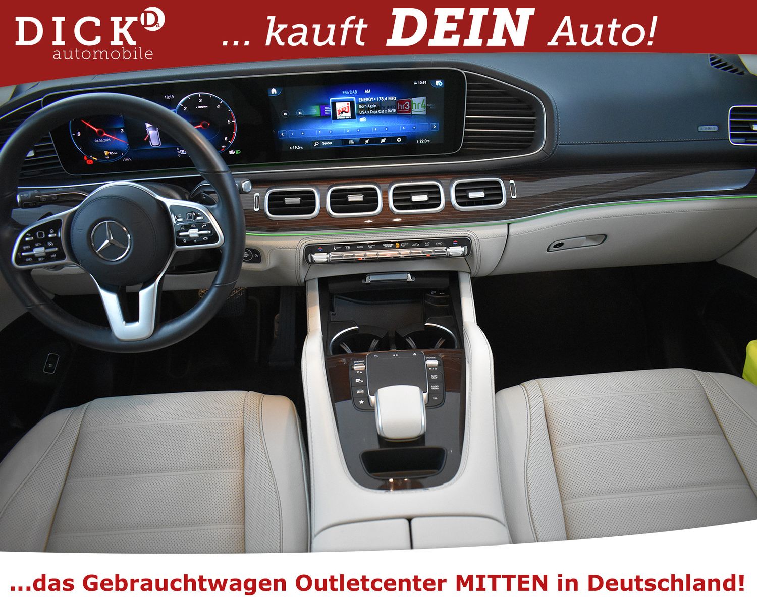 MERCEDES-BENZ GLE 350d 4M 2X AMG Line NIGHT+LED+HEAD+BURM+360+ - Image 8