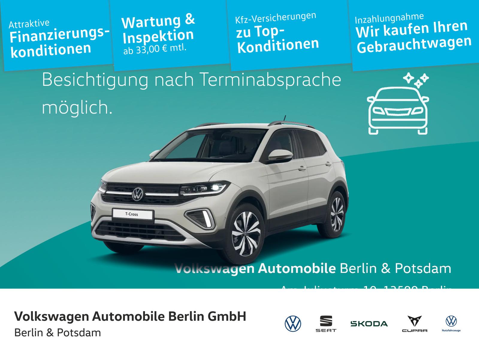 Volkswagen T-Cross 1.5 TSI Style DSG Navi LED PDC SHZ