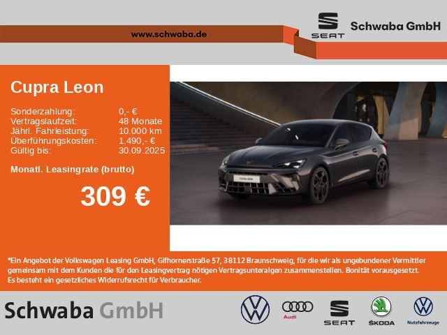 Cupra Leon 1.5 eTSI DSG *LED*ACC*R-KAM*Sennheiser*19"*