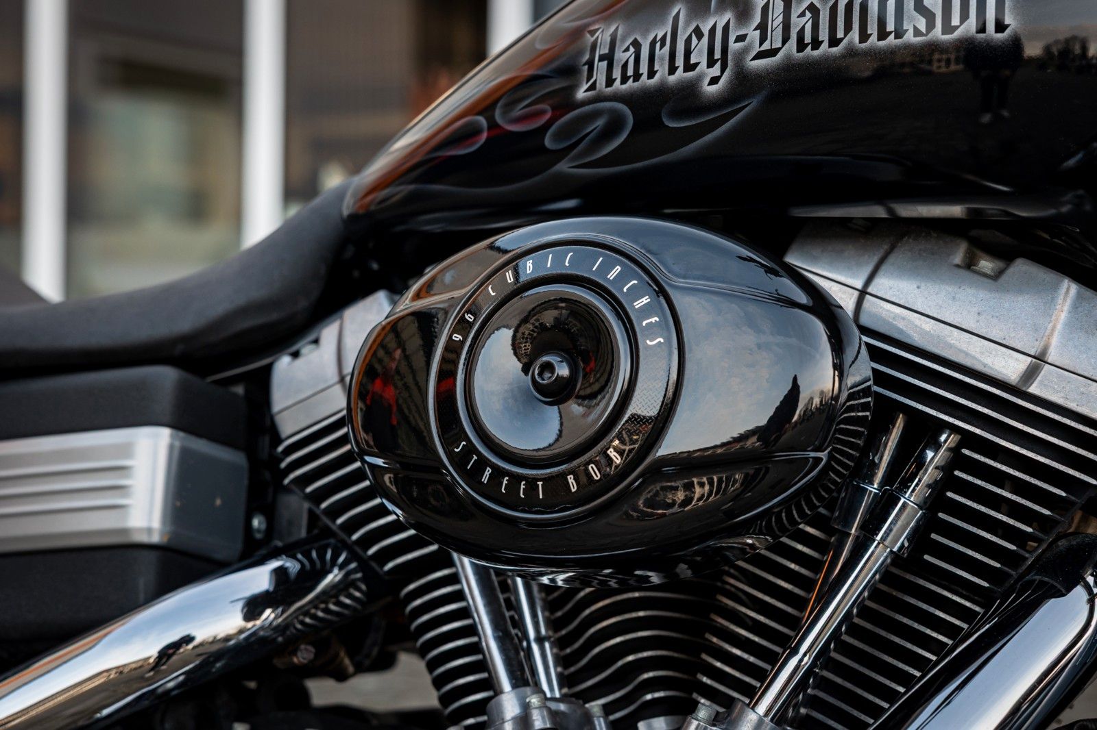 Fahrzeugabbildung Harley-Davidson DYNA STREET BOB FXDB 96 CUI - FALCON AUSPUFF -