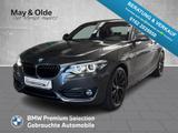 BMW 218 i Coupe Sport Line LED Navi Klima HiFi Glasd - BMW 218 in Hamburg