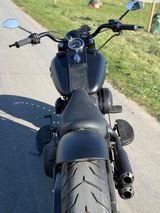 Harley-Davidson  Fat Boy | Thunderbike Custom / Matt schwarz - HARLEY-DAVIDSON THUN