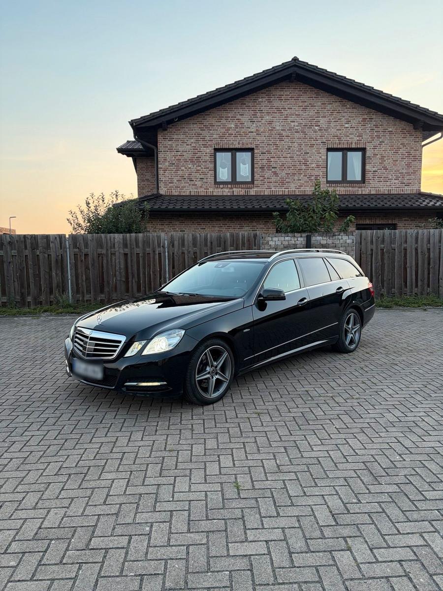 Mercedes-Benz E220 2011 — rear view