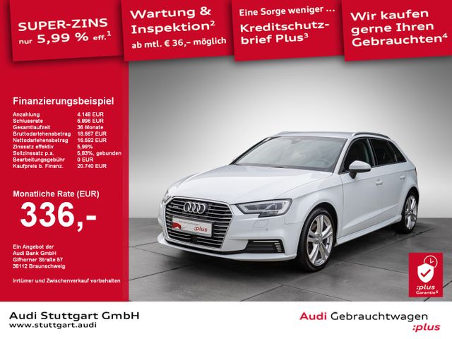 Audi A3 Sportback 40 e-tron sport Navi LED VC PDC