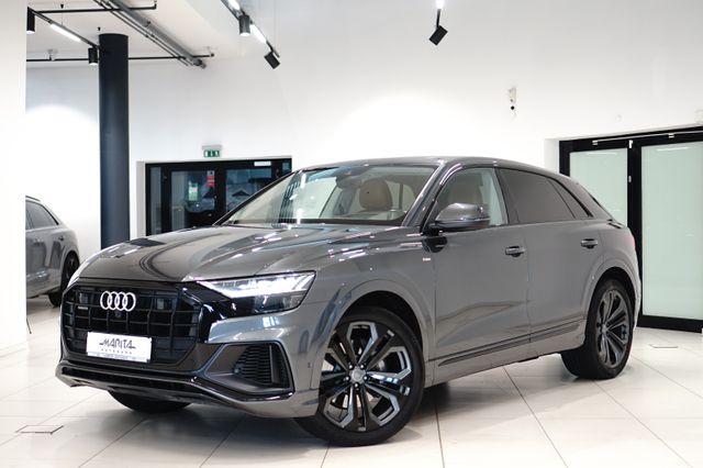 Audi Q8 50|S-LINE|HUD|NIGHT|PANO|MEMO|LUFTF|360°|B&O|