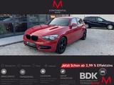 BMW 116i Lim*Sport Line*8-fach*Klimaauto*TÜV* - rote BMW 1er Reihe