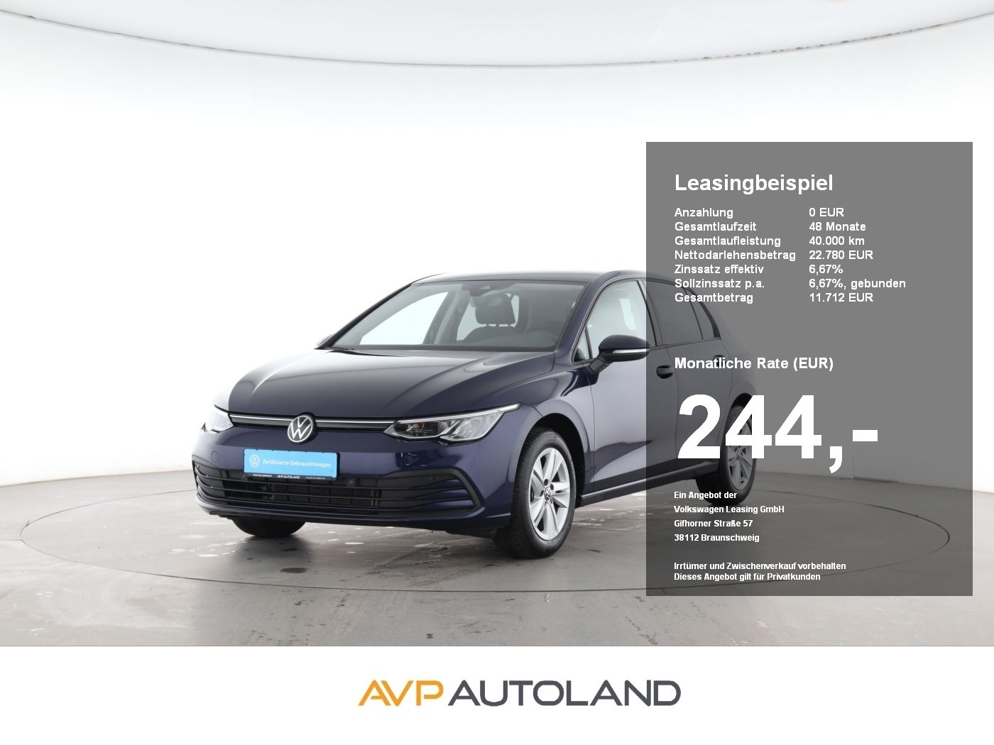 Volkswagen Golf VIII 2.0 TDI DSG Life | NAVI | ACC | LED |