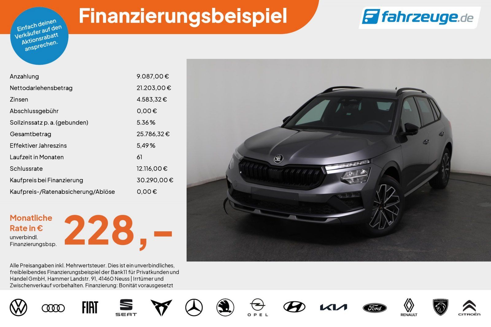 Skoda Kamiq 1.5 TSI DSG Balance *ACC*KESSY*SHZ*KAM* imagem 2