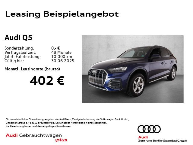 Audi Q5 40 TFSI qu. Adv. S tronic *MATRIX*360°*AHK*