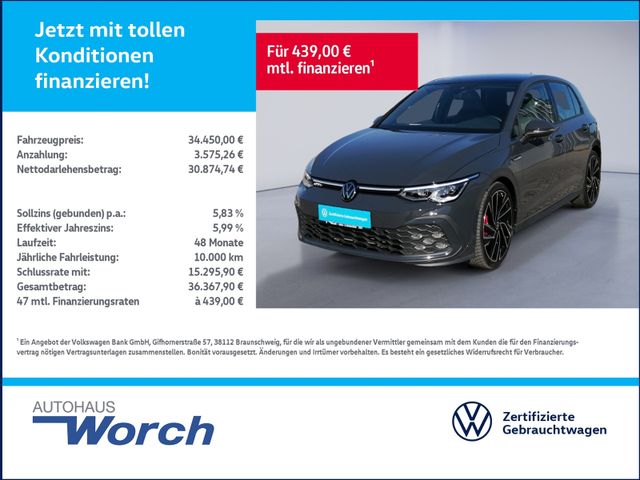 Golf VIII GTD DSG PANO+KAMERA+NAVI+LED