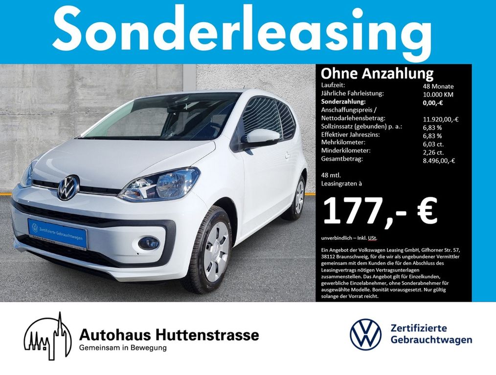 Volkswagen up! 1.0 United KLIMA SHZ LM15