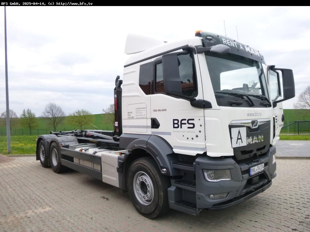 MAN TGS (TG3) 26.520 6x2-4 BL CH HIAB