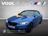 BMW 230i Cabrio RFK SHZ LKH - blaue BMW 230