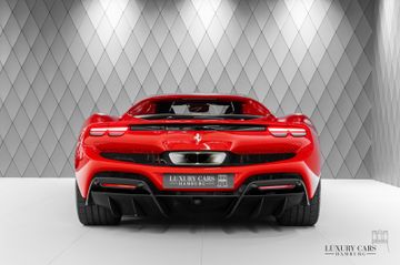 296 GTB RED /BLACK LIFT CARBON PASSENGER DISPLAY