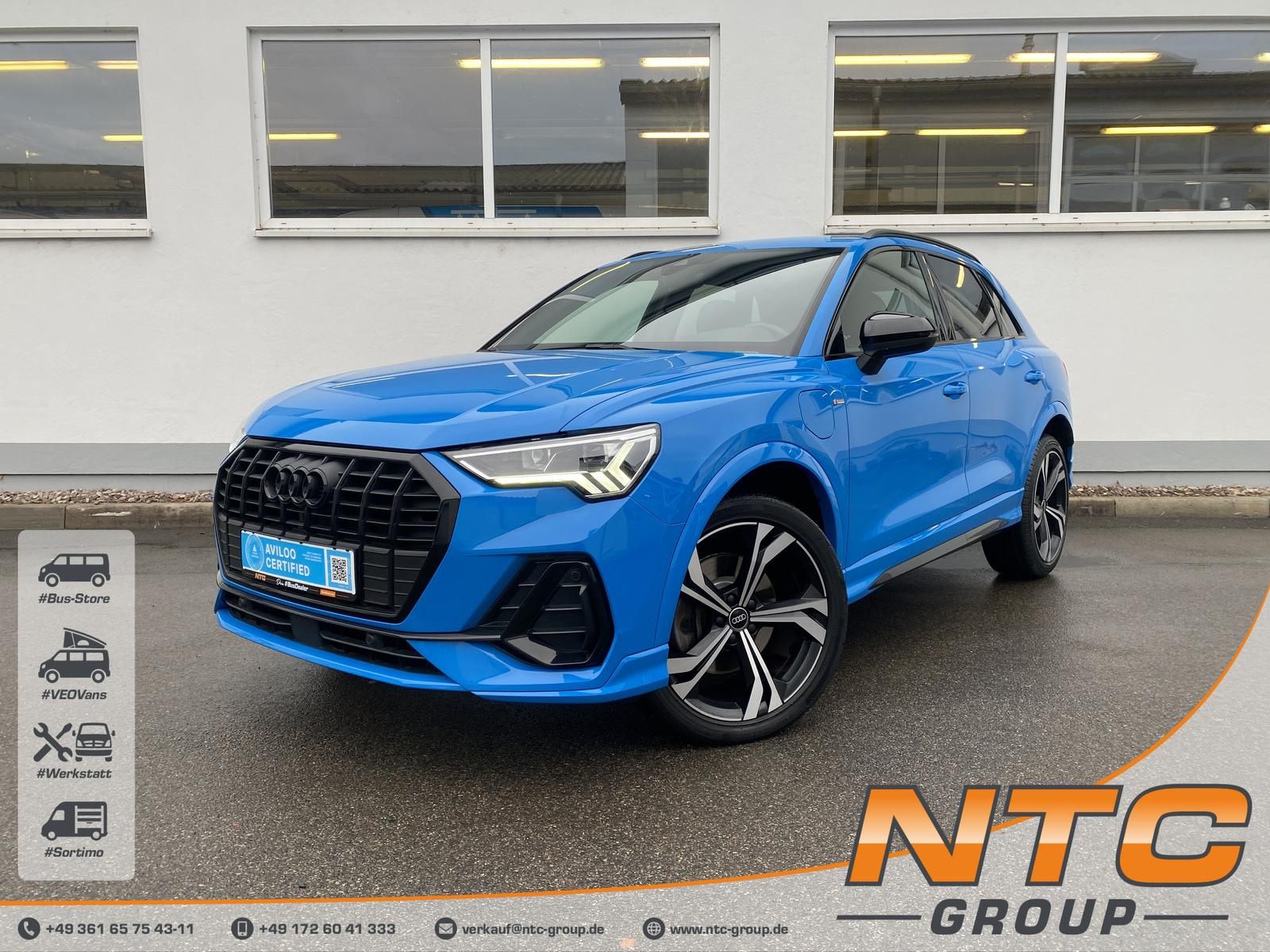 Audi Q3 45 TFSI e S-tronic S-Line - turboblau *MEGA* foto 1