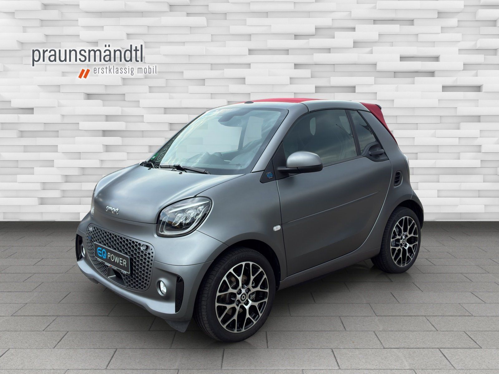 Smart EQ fortwo cabrio prime+22kW+DAB+LED+Kam+PTS+SHZ